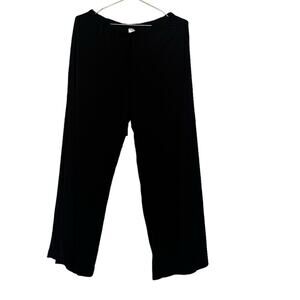 Sensational Collection elastic waist pull up black Pants size medium